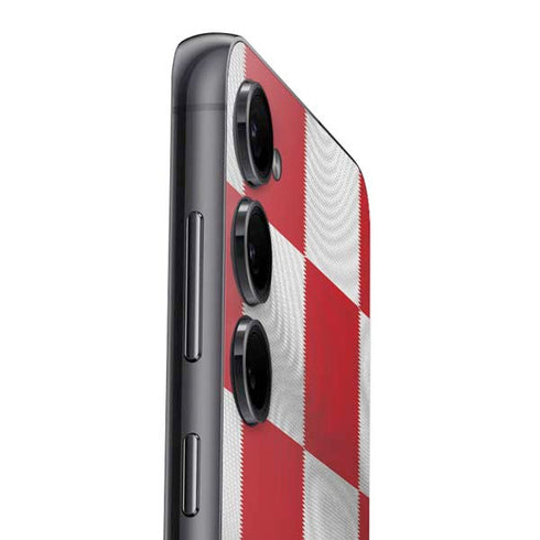 Croatia Soccer Flag Galaxy S25 Skin